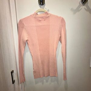 H&M Turtle Neck Shirt Pink